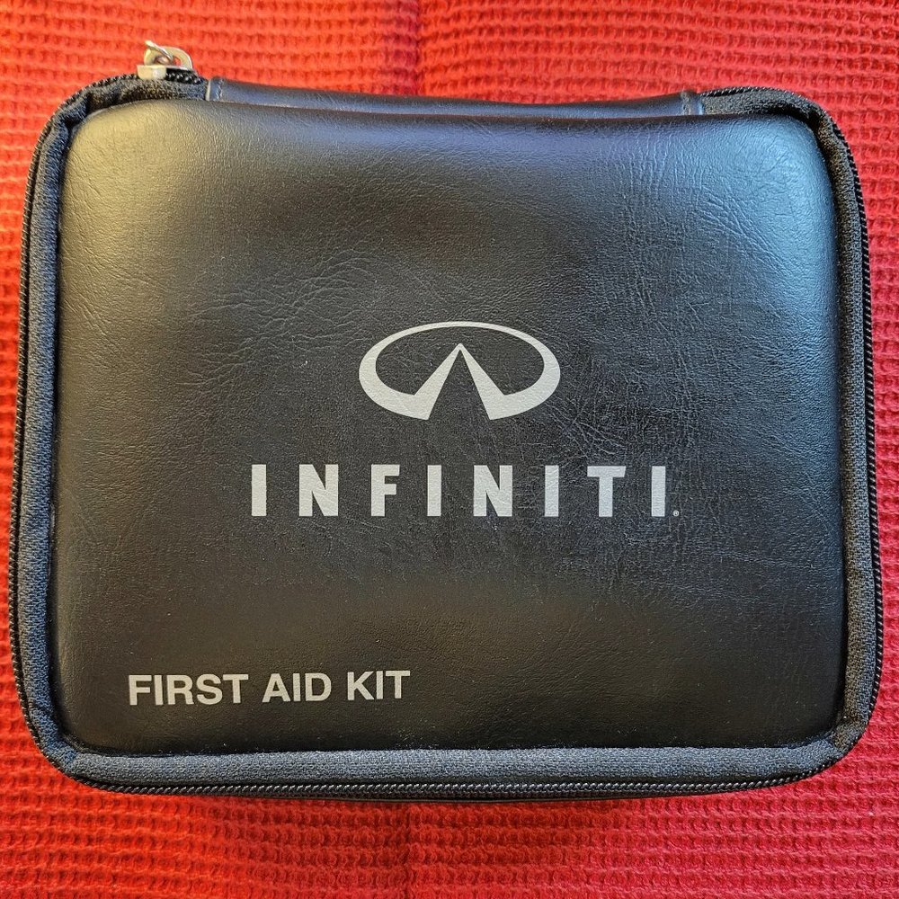 OEM Infiniti First-Aid Kit (for all Infiniti vehicles), velcro